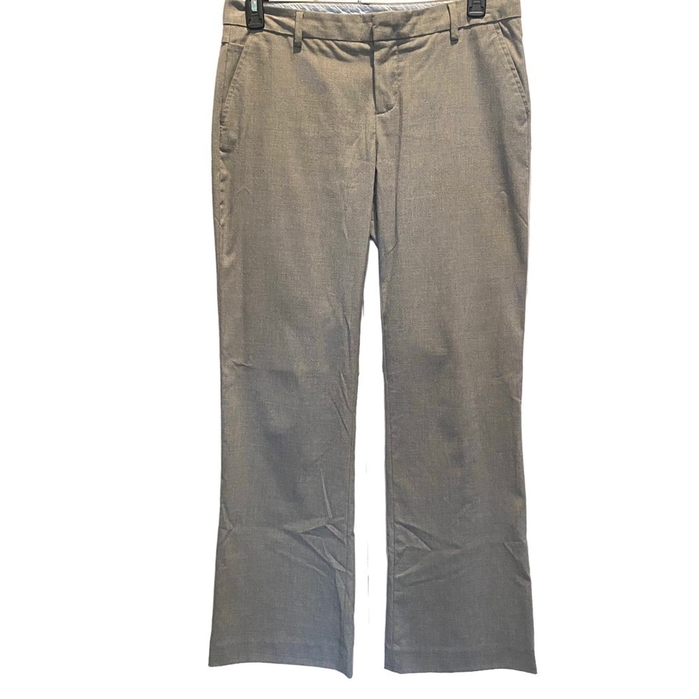 Gap Women's size 10 Long Hip Slung Fit Stretch gray trouser Pants career dressy